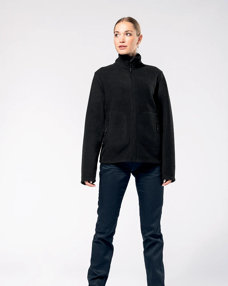 Umweltverantwortliche Mikrofleece-Jacke zum Personalisieren