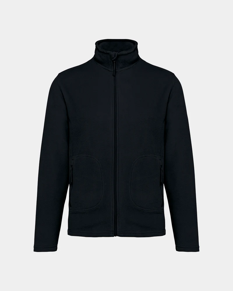 Umweltverantwortliche Mikrofleece-Jacke zum Personalisieren