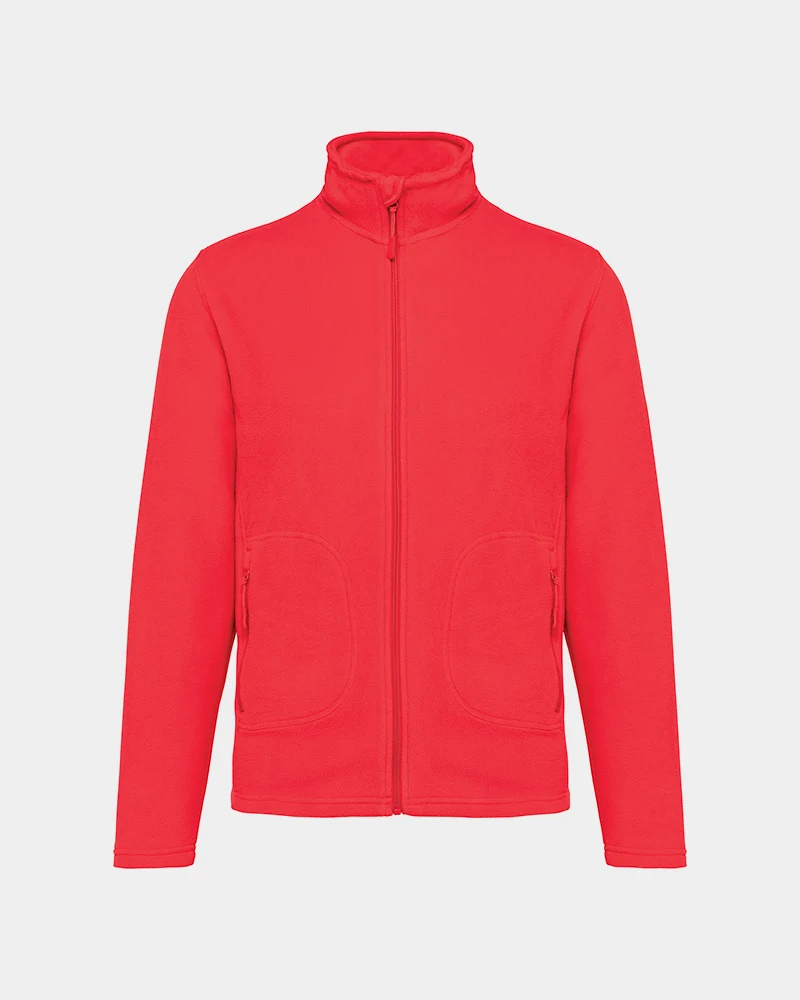 Umweltverantwortliche Mikrofleece-Jacke zum Personalisieren