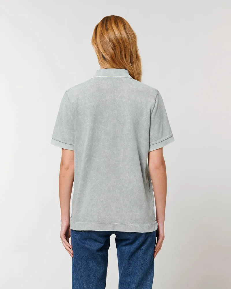 Vintage-Polo unisex zum Personalisieren