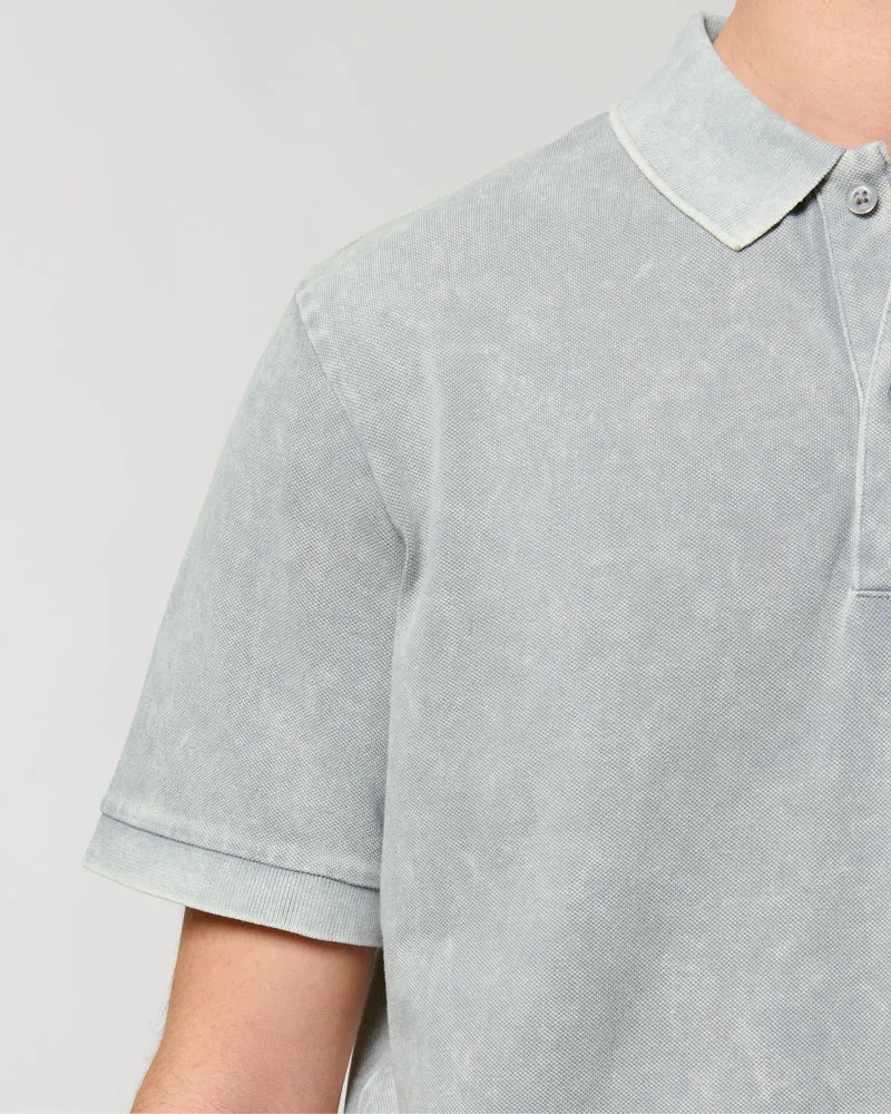 Vintage-Polo unisex zum Personalisieren