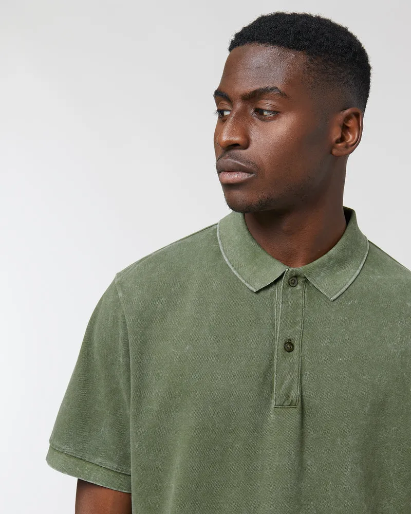Vintage-Polo unisex zum Personalisieren