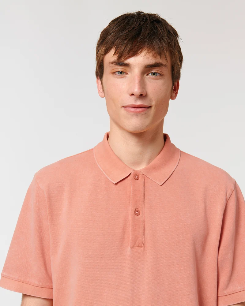 Vintage-Polo unisex zum Personalisieren