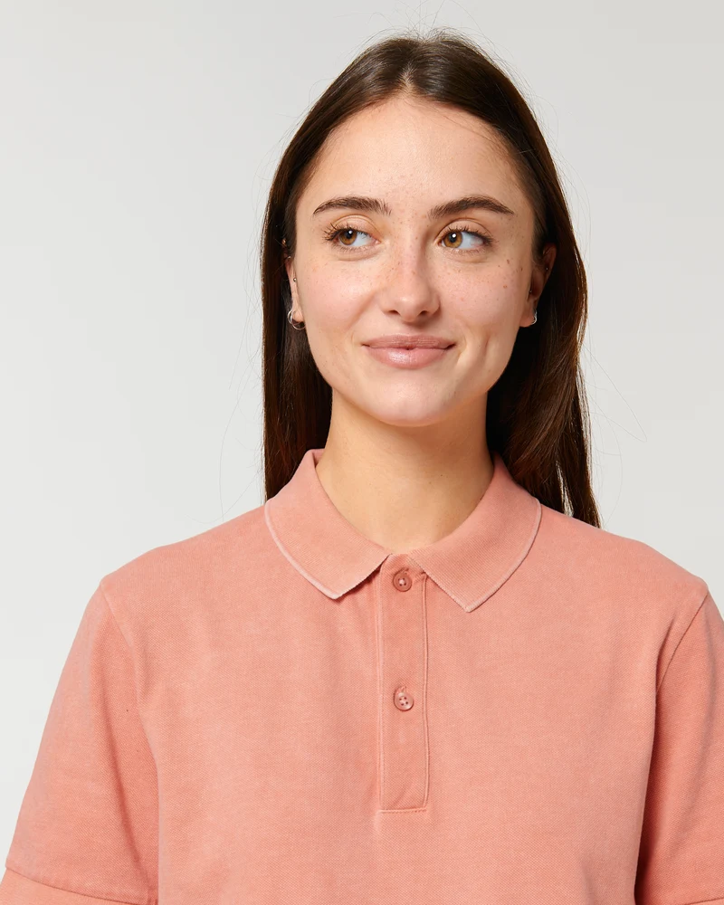 Vintage-Polo unisex zum Personalisieren