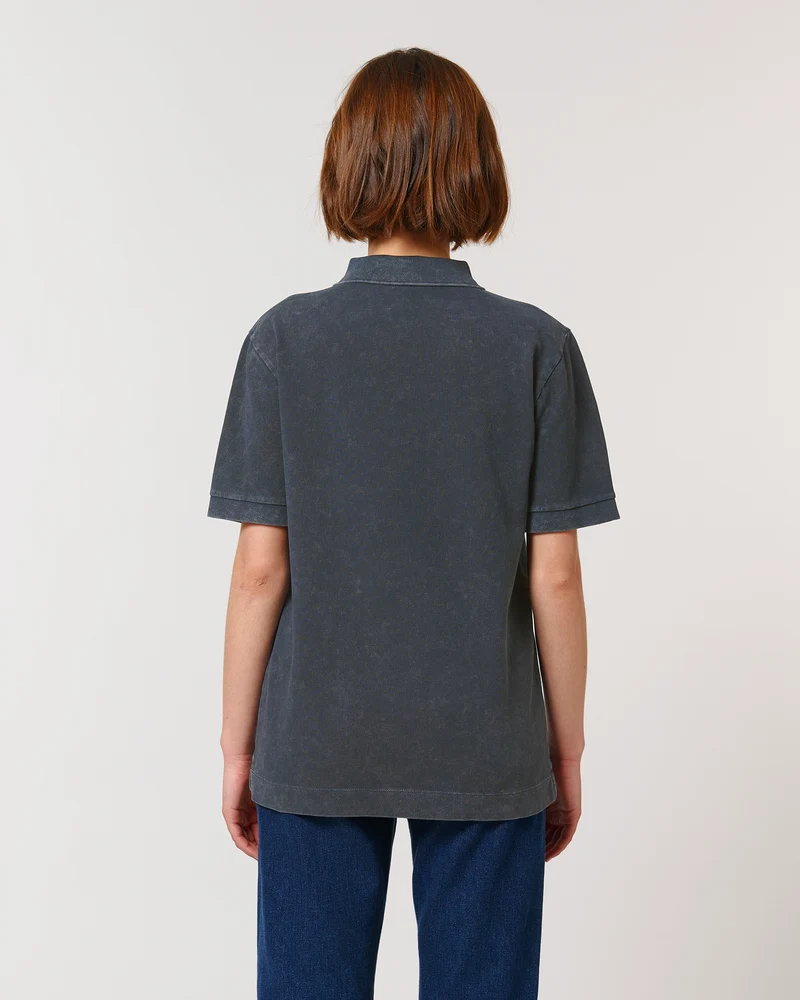 Vintage-Polo unisex zum Personalisieren