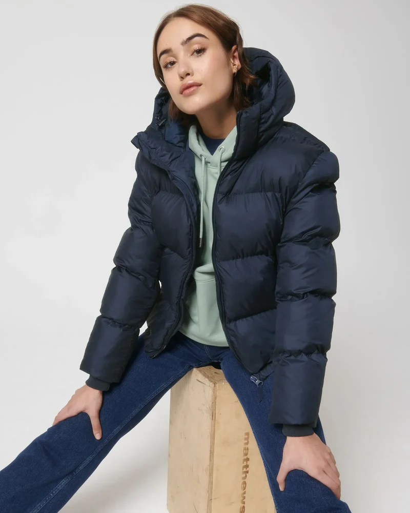 Pufferjacke unisex Oversized Stanley/Stella zum Personalisieren