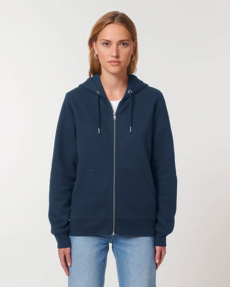 Dickes Unisex-Kapuzensweatshirt mit Reißverschluss zum Personalisieren