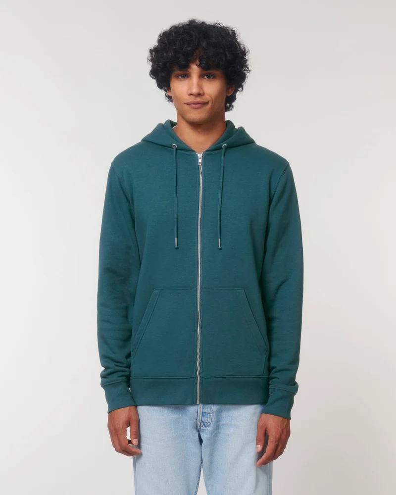 Dickes Unisex-Kapuzensweatshirt mit Reißverschluss zum Personalisieren