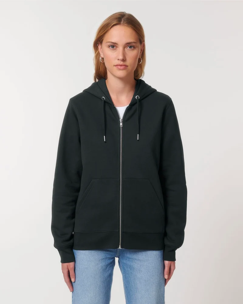 Dickes Unisex-Kapuzensweatshirt mit Reißverschluss zum Personalisieren