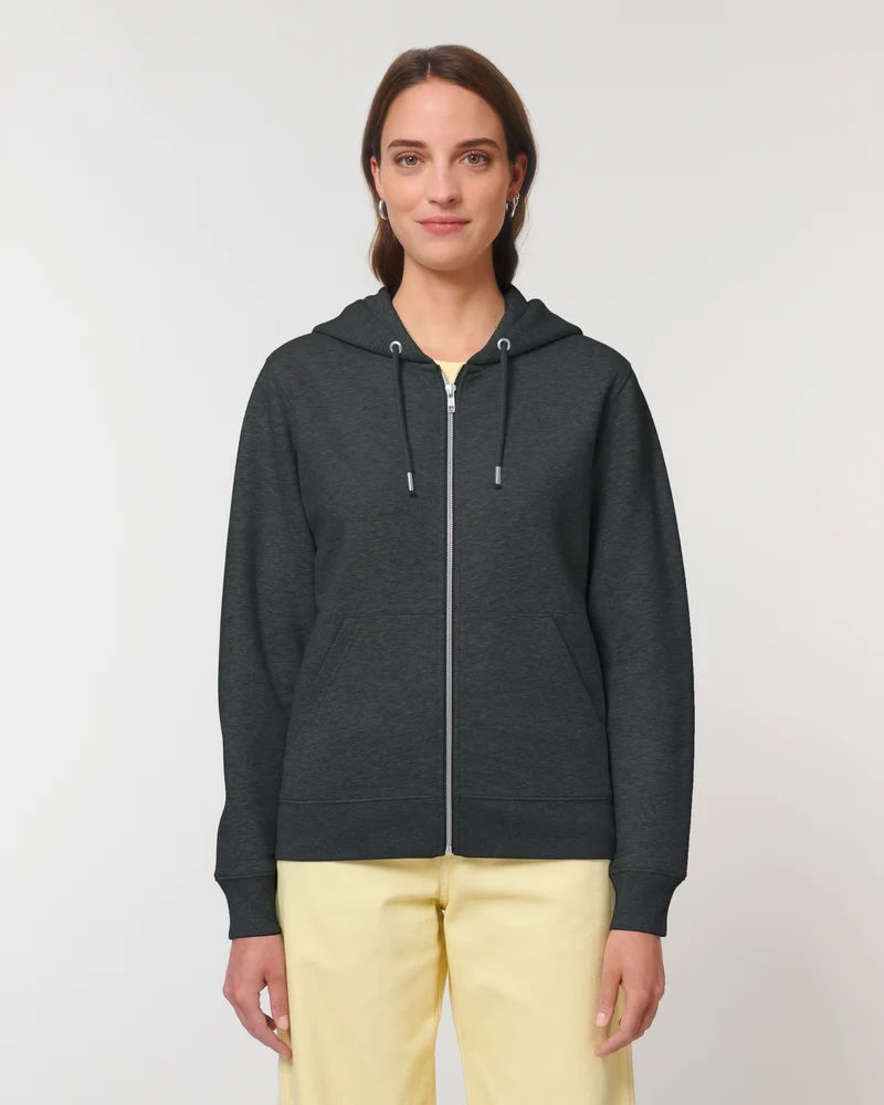 Dickes Unisex-Kapuzensweatshirt mit Reißverschluss zum Personalisieren