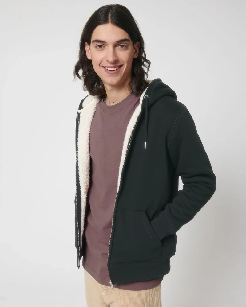 Sweatshirt zippbar Bio-Baumwolle Stanley/Stella Hygger zum Personalisieren