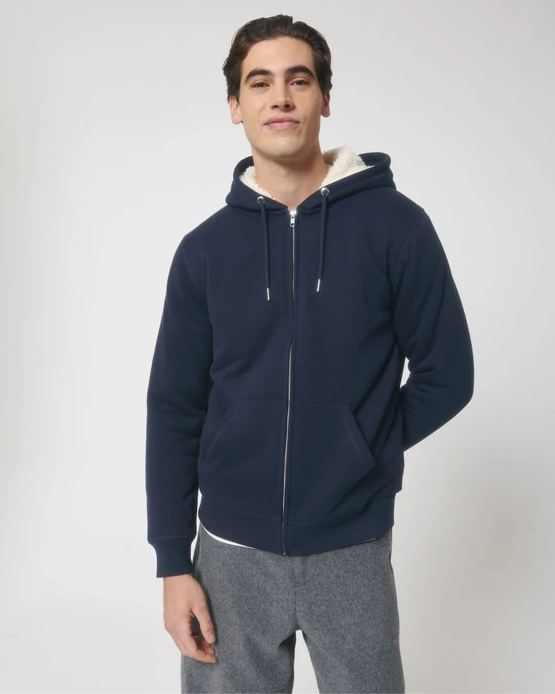 Sweatshirt zippbar Bio-Baumwolle Stanley/Stella Hygger zum Personalisieren