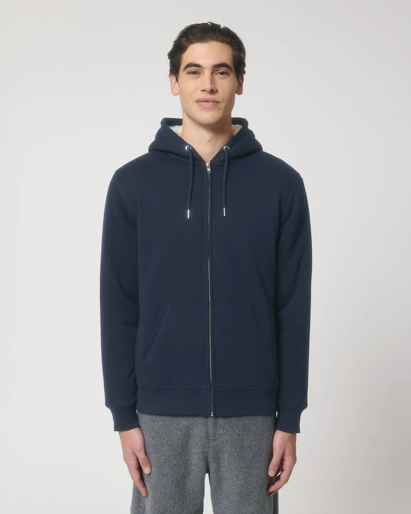 Sweatshirt zippbar Bio-Baumwolle Stanley/Stella Hygger zum Personalisieren