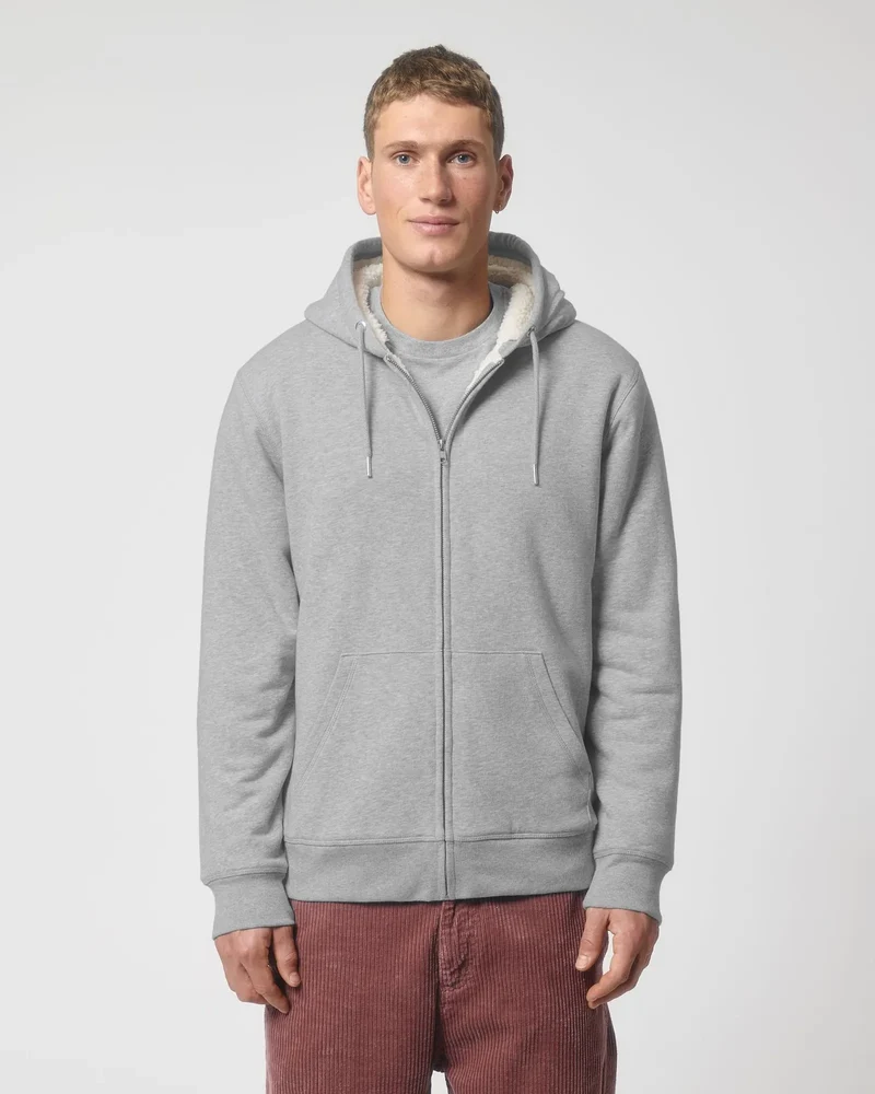 Sweatshirt zippbar Bio-Baumwolle Stanley/Stella Hygger zum Personalisieren