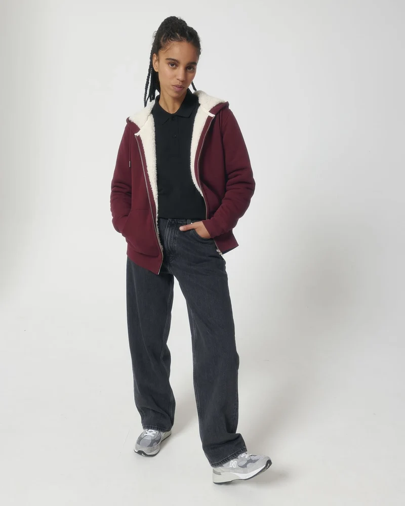 Sweatshirt zippbar Bio-Baumwolle Stanley/Stella Hygger zum Personalisieren