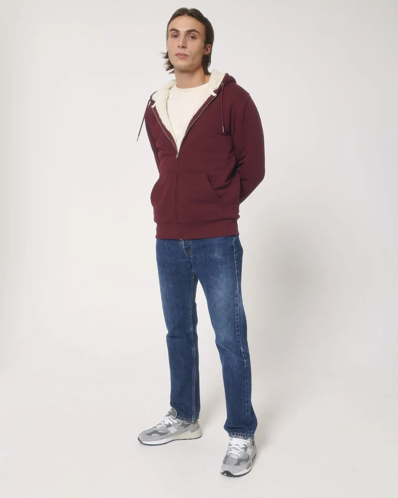 Sweatshirt zippbar Bio-Baumwolle Stanley/Stella Hygger zum Personalisieren