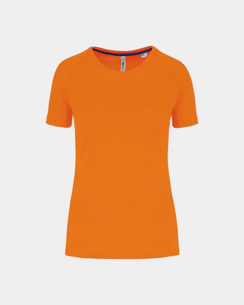 Recyceltes Damen-Sport-T-Shirt zum Personalisieren