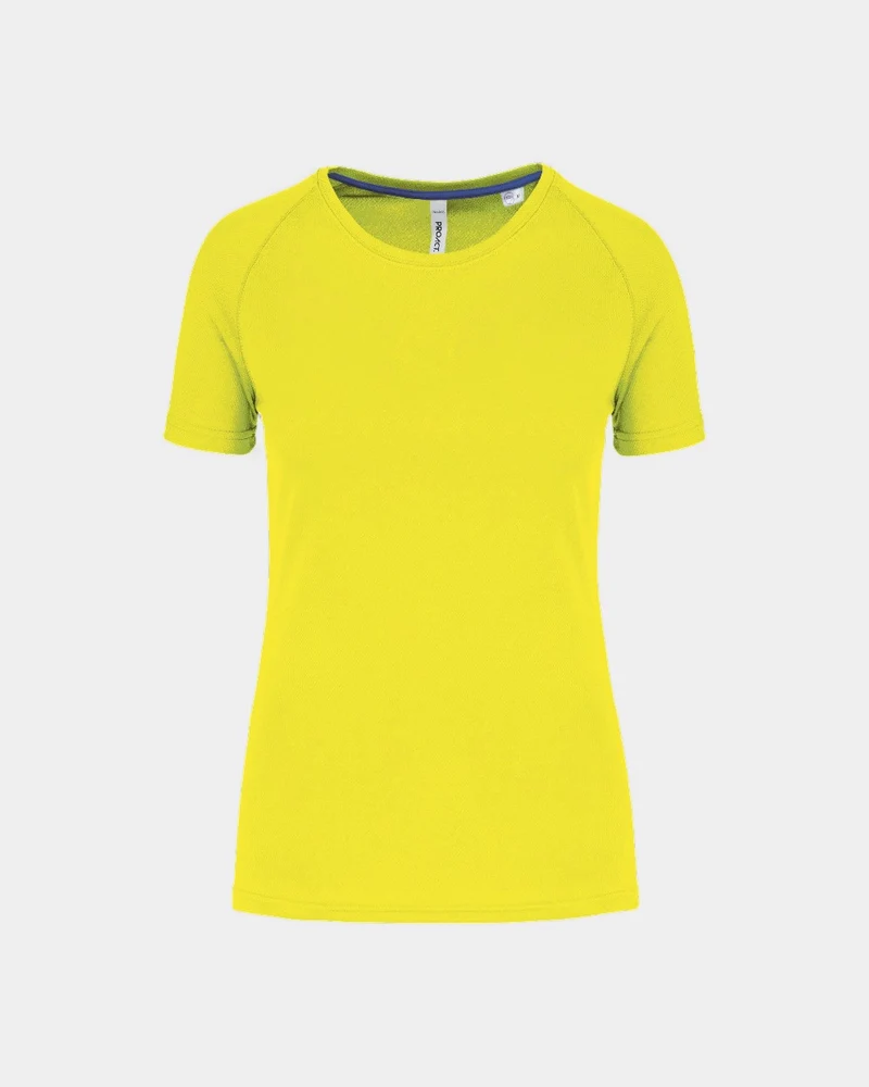 Recyceltes Damen-Sport-T-Shirt zum Personalisieren