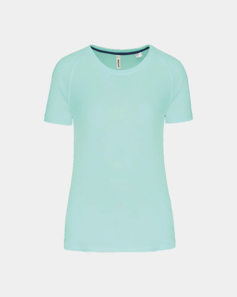 Recyceltes Damen-Sport-T-Shirt zum Personalisieren