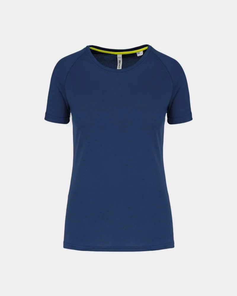 Recyceltes Damen-Sport-T-Shirt zum Personalisieren
