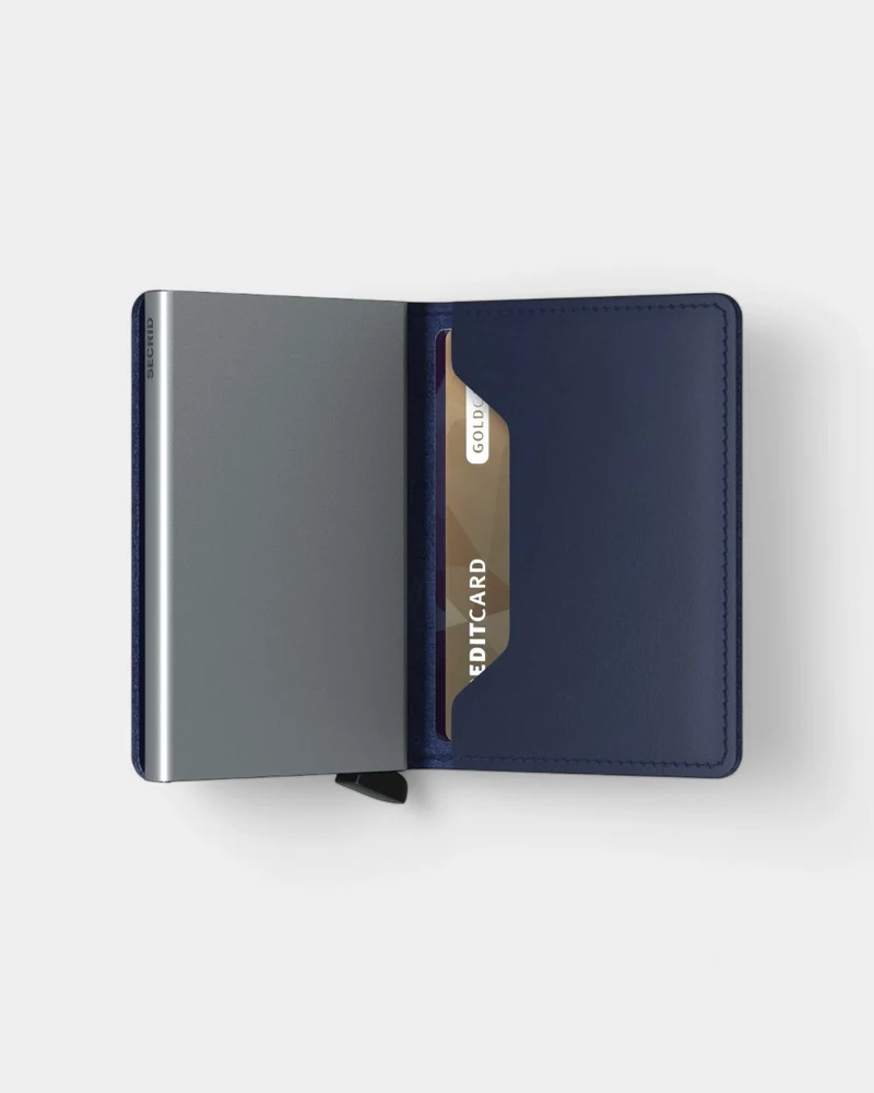 Geldbörse Slimwallet aus Leder zum Personalisieren