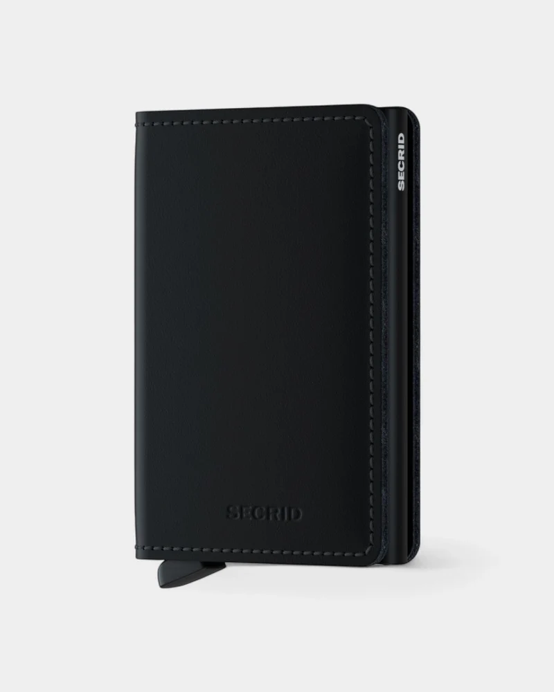 Geldbörse Slimwallet aus Leder zum Personalisieren