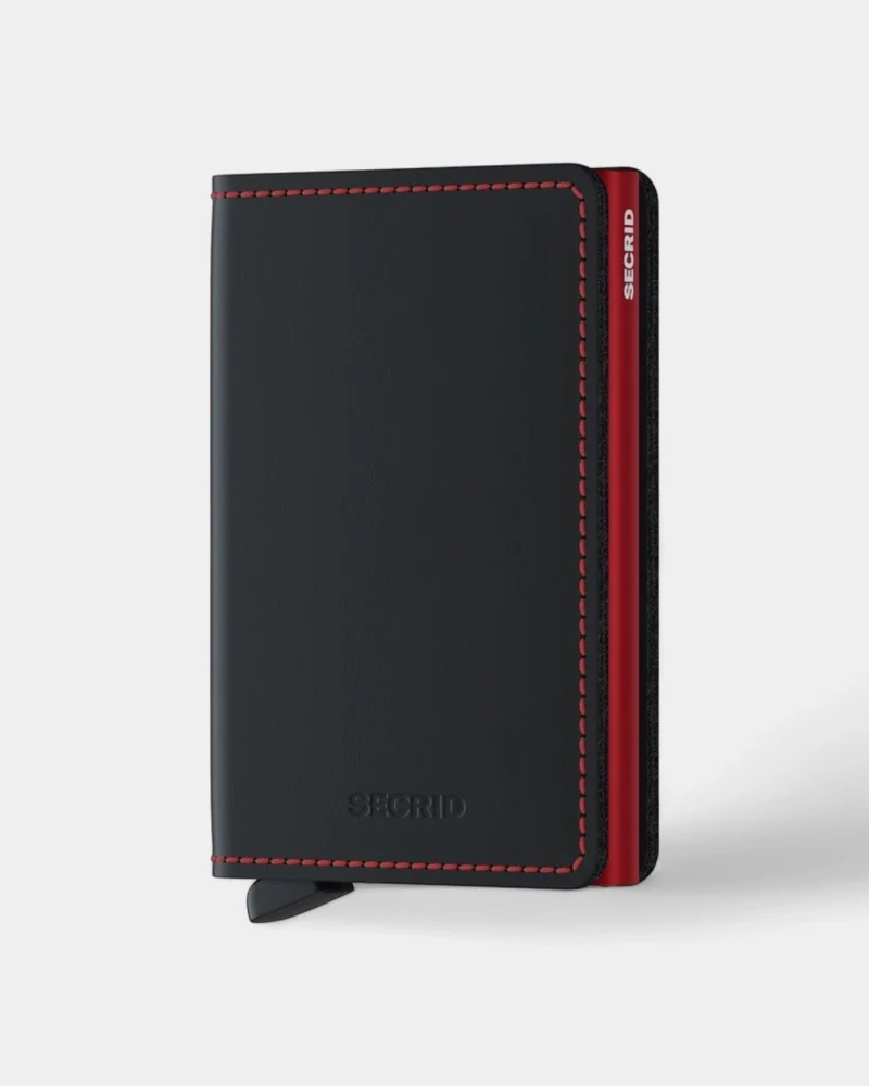 Geldbörse Slimwallet aus Leder zum Personalisieren