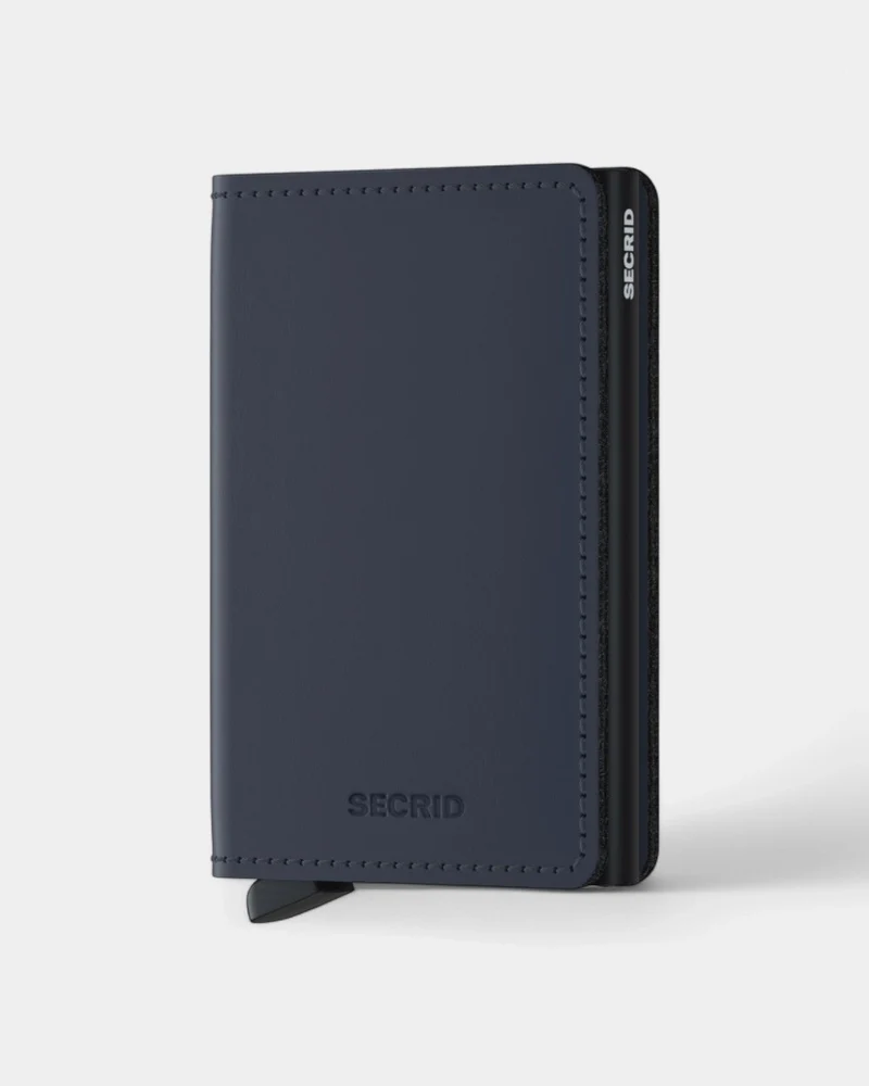 Geldbörse Slimwallet aus Leder zum Personalisieren
