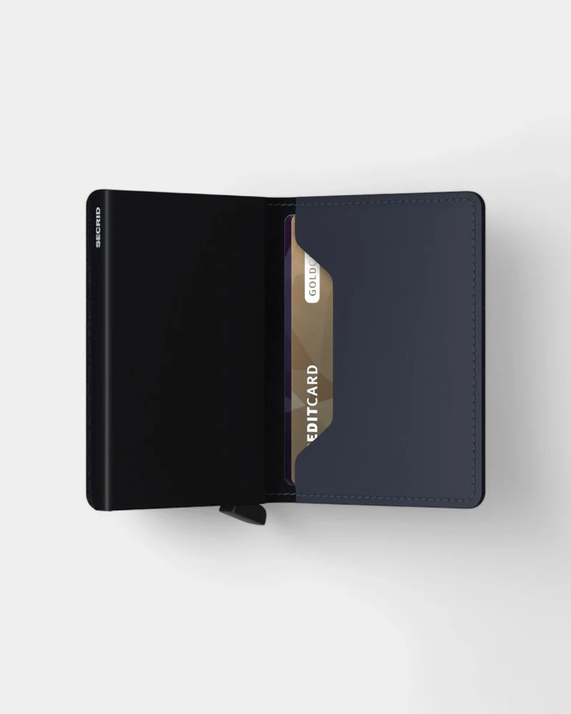 Geldbörse Slimwallet aus Leder zum Personalisieren