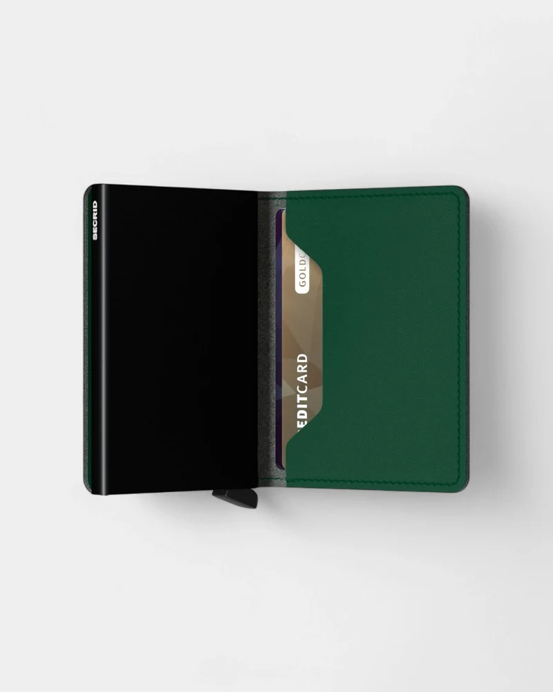 Geldbörse Slimwallet aus Leder zum Personalisieren