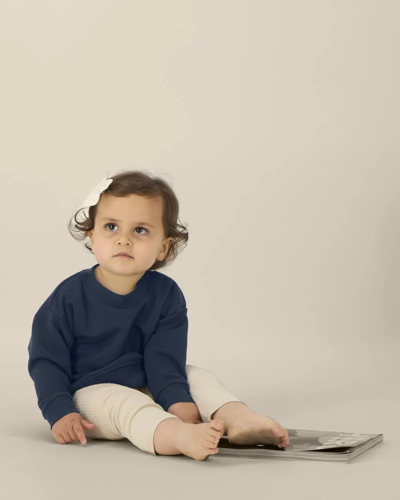 Sweatshirt Baby Iconic col rond Stanley/Stella zum Personalisieren