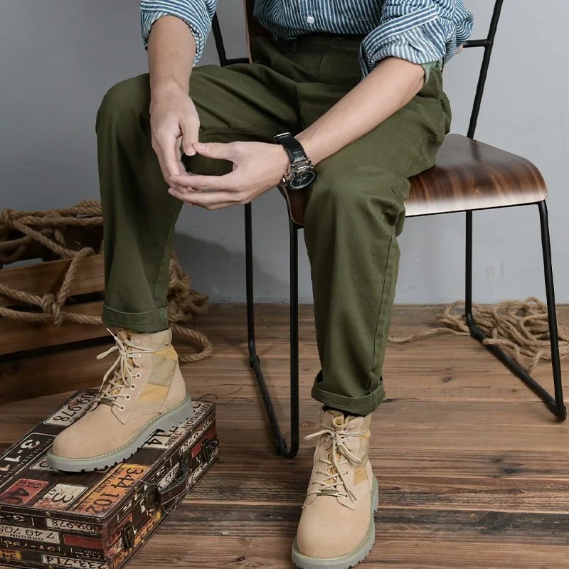 Herren Baumwoll‑Twill Chino im Relaxed‑Tapered Schnitt mit Kordelzugbund und aufgesetzten Taschen Drune