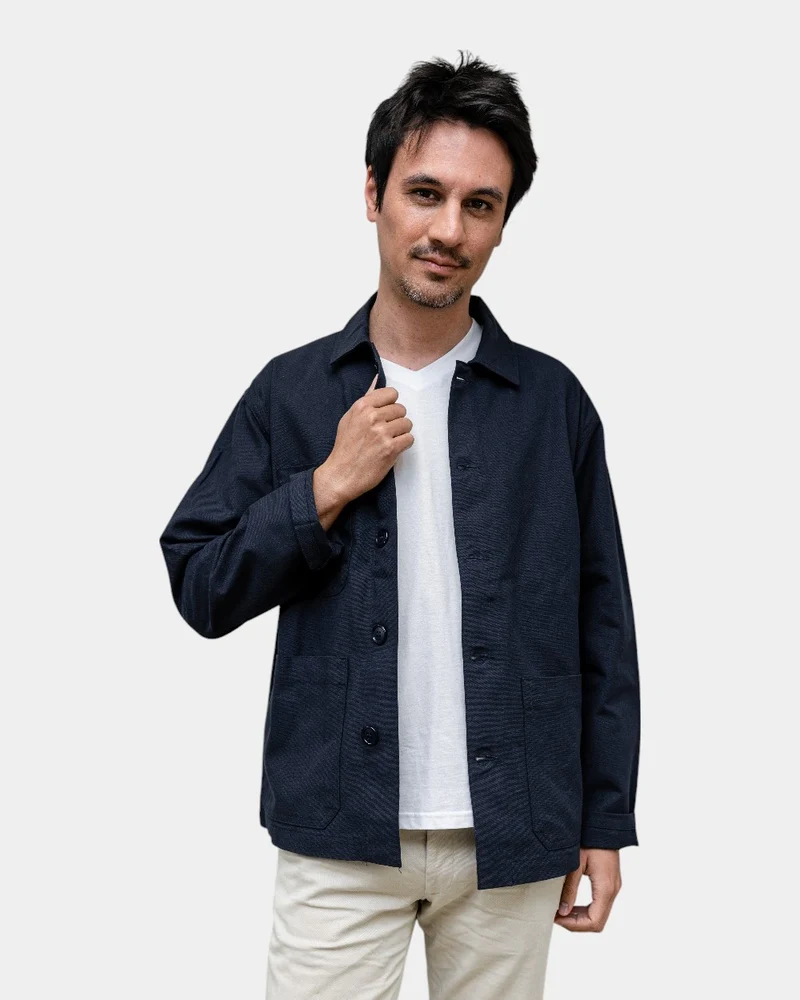 Unisex-Überhemd aus Canvas zum Personalisieren