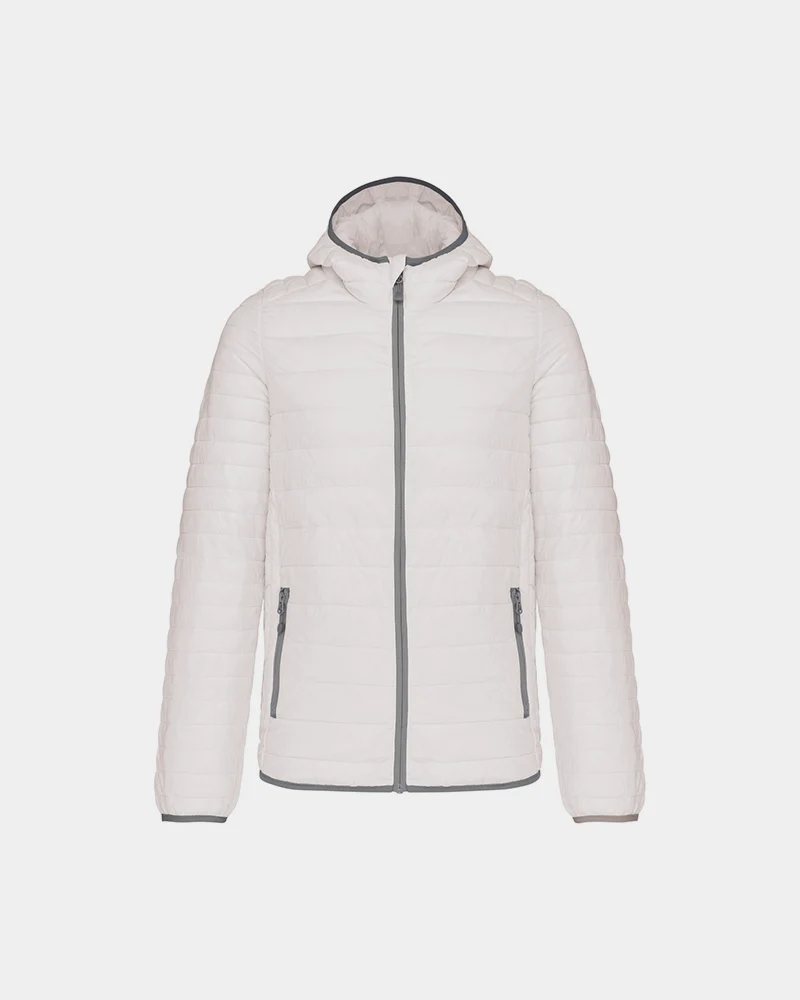 Herren-Daunenjacke mit Kapuze zum Personalisieren