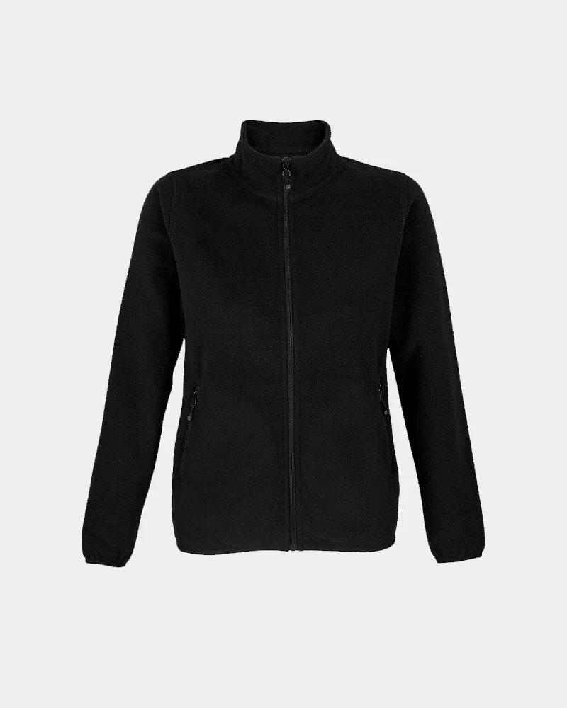 Recycelte Damen-Mikrofleecejacke zum Personalisieren