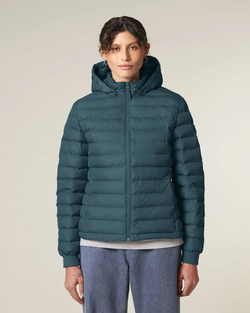 Damenjacke recycelt Stanley/Stella Voyager zum Personalisieren