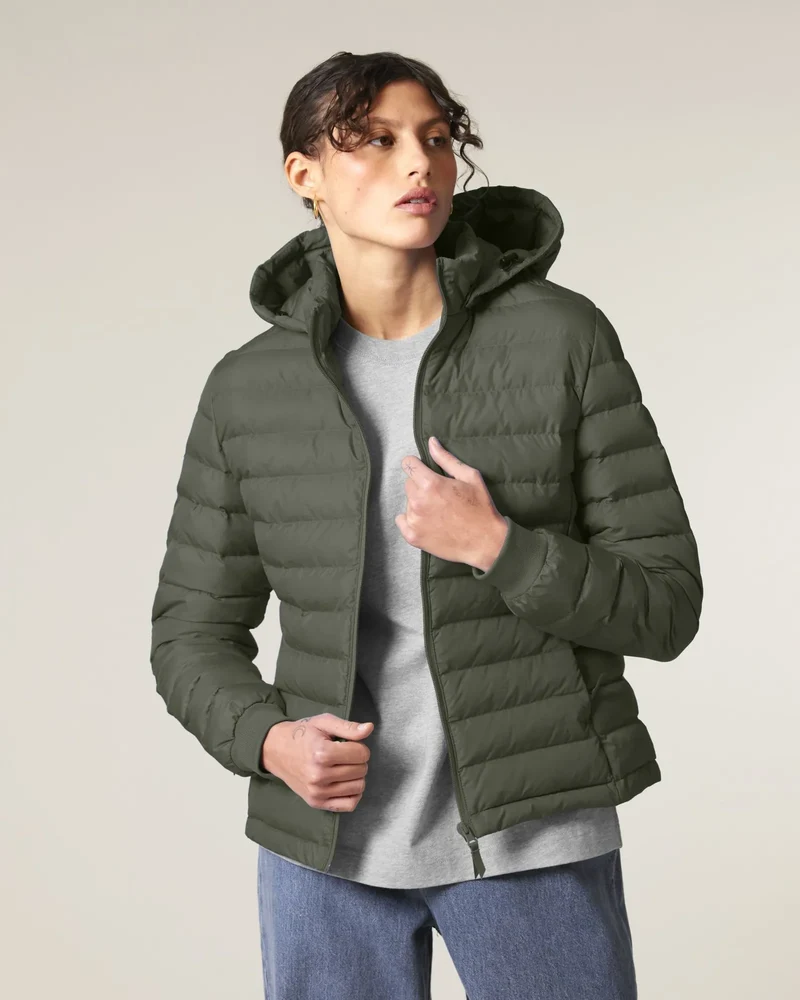 Damenjacke recycelt Stanley/Stella Voyager zum Personalisieren