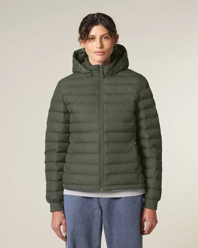 Damenjacke recycelt Stanley/Stella Voyager zum Personalisieren