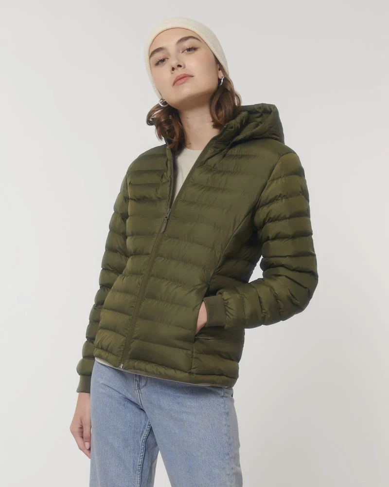 Damenjacke recycelt Stanley/Stella Voyager zum Personalisieren