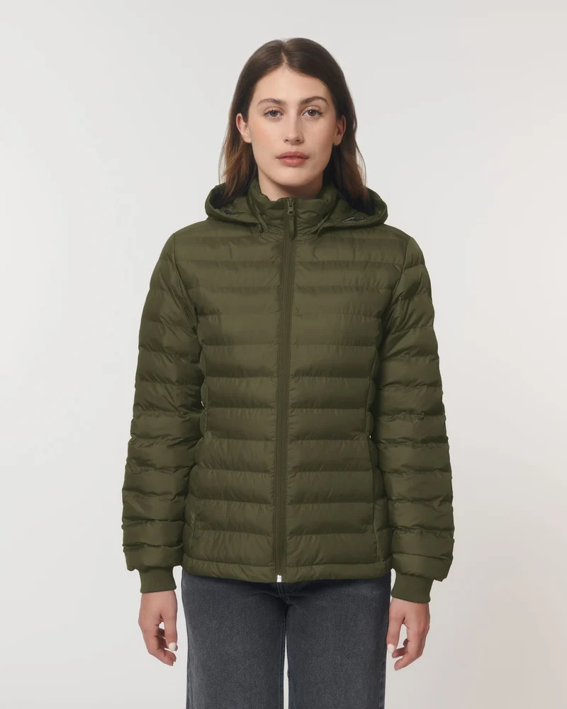 Damenjacke recycelt Stanley/Stella Voyager zum Personalisieren
