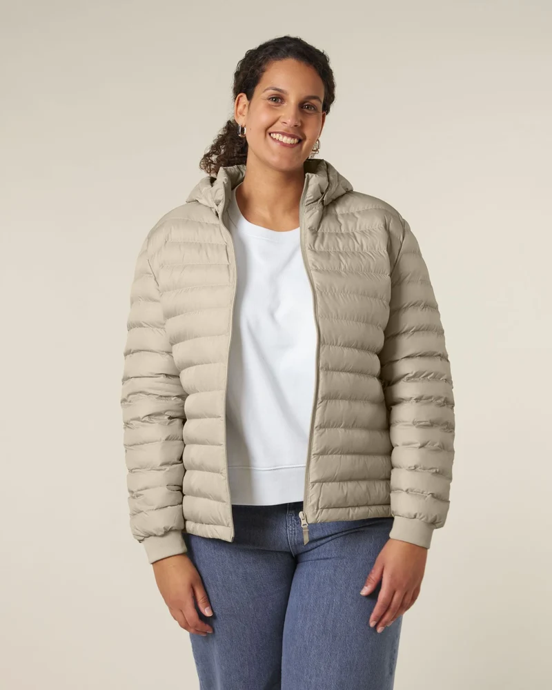 Damenjacke recycelt Stanley/Stella Voyager zum Personalisieren