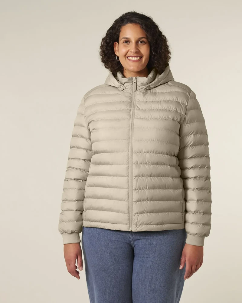 Damenjacke recycelt Stanley/Stella Voyager zum Personalisieren