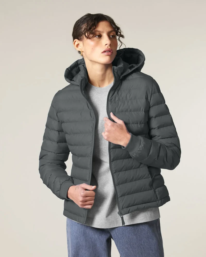Damenjacke recycelt Stanley/Stella Voyager zum Personalisieren