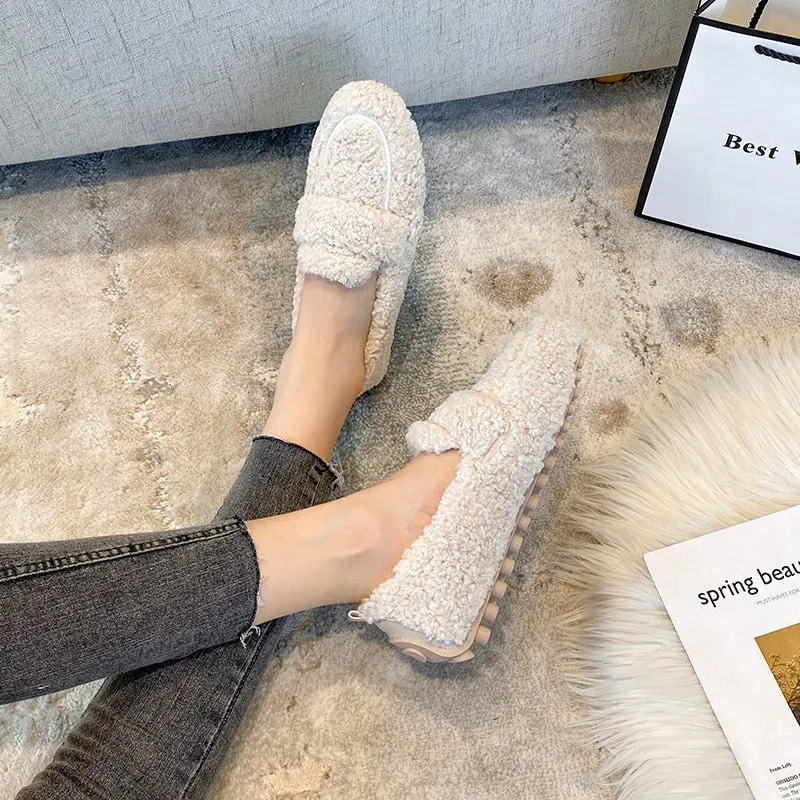 Drune | Plüsch-Pantoffel-Schuhe