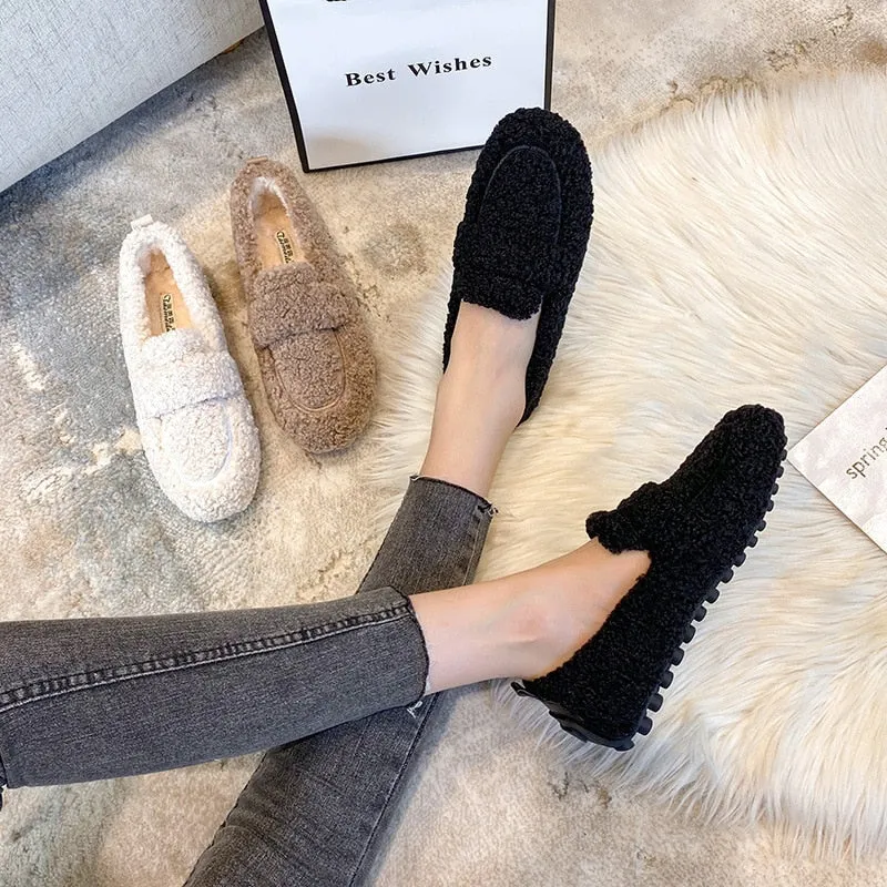 Drune | Plüsch-Pantoffel-Schuhe
