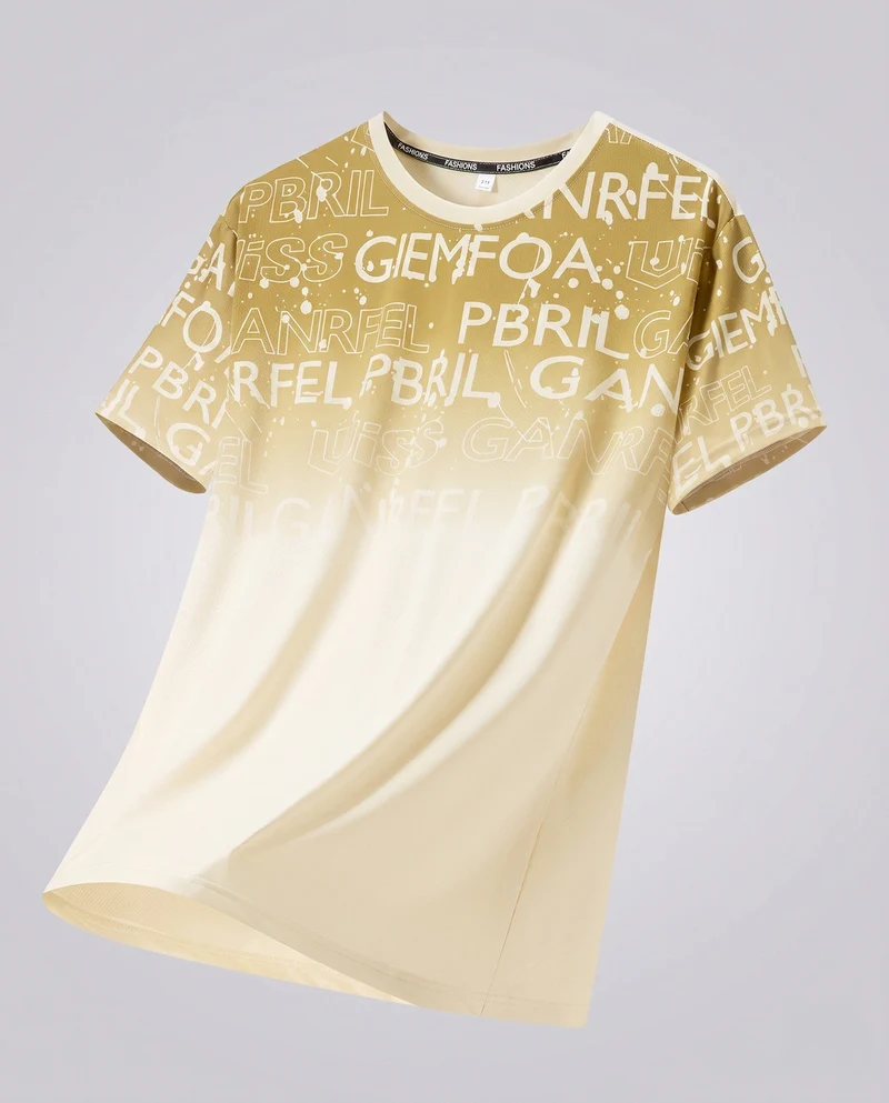 Herren Sport T-Shirt mit atmungsaktiver Struktur und innovativem Design Drune