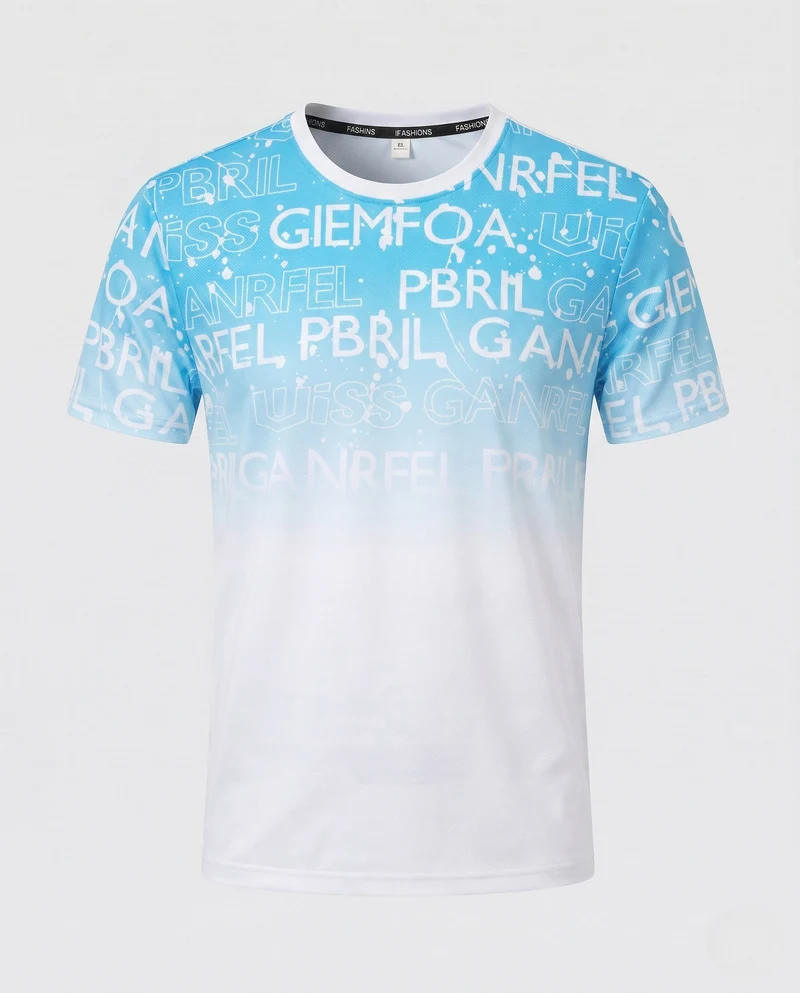 Herren Sport T-Shirt mit atmungsaktiver Struktur und innovativem Design Drune