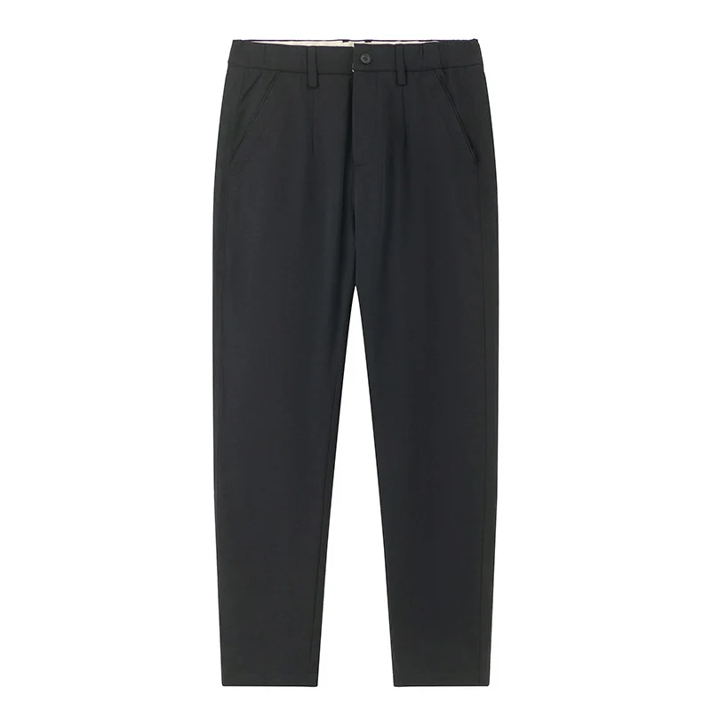 Herren Moderne Relaxed‑Fit Freizeit‑Chino mit leichtem Stretch und umgeschlagenem Saum Drune