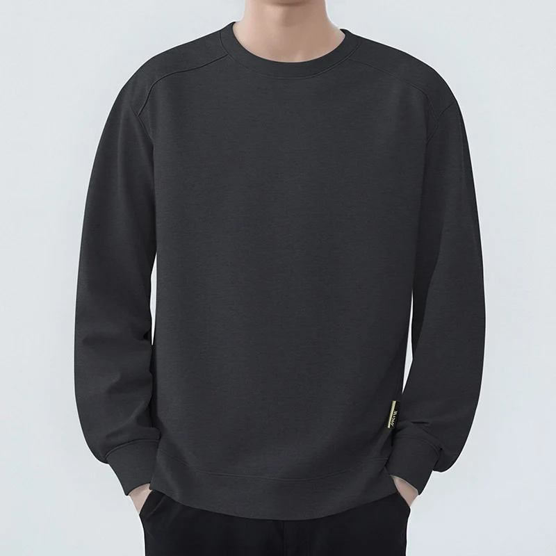 Herren Lässiges Oversize-Sweatshirt mit Raglanärmeln und angerauter Innenlage Drune