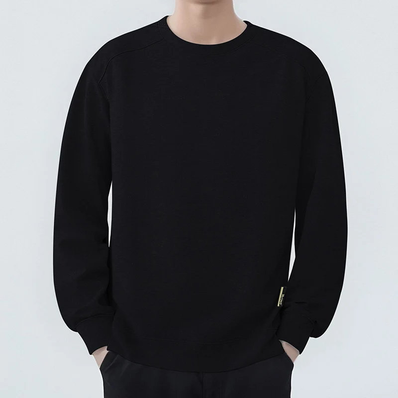 Herren Lässiges Oversize-Sweatshirt mit Raglanärmeln und angerauter Innenlage Drune